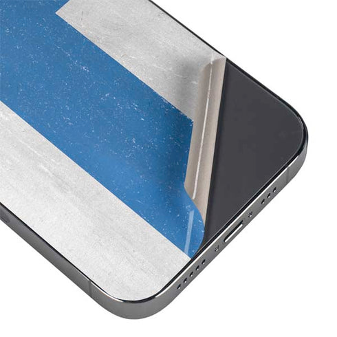 Finland Flag Distressed iPhone 16e Skin